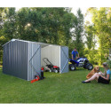 Abri de jardin en métal Colorbond gris ardoise 11,25m² EASYSHED