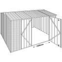 Abri de jardin en métal Colorbond gris ardoise 11,25m² EASYSHED