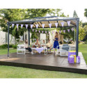 Pergola en aluminium et polycarbonate Martinique™ 4300 - Palram