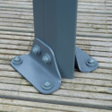 Pergola en aluminium et polycarbonate Martinique™ 4300 - Palram