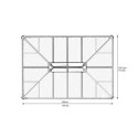 Pergola en aluminium et polycarbonate Martinique™ 4300 - Palram