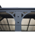 Pergola en aluminium et polycarbonate Martinique™ 4300 - Palram