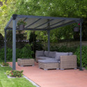 Pergola en aluminium et polycarbonate Milano™ 3000 - Palram