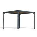 Pergola en aluminium et polycarbonate Milano™ 3000 - Palram