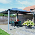 Pergola en aluminium et polycarbonate 429x429cm Palermo™ 4300 - Palram - Canopia
