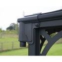 Pergola en aluminium et polycarbonate 429x429cm Palermo™ 4300 - Palram - Canopia