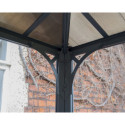 Pergola en aluminium et polycarbonate 429x429cm Palermo™ 4300 - Palram - Canopia