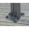 Pergola en aluminium et polycarbonate 429x429cm Palermo™ 4300 - Palram - Canopia