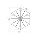 Pergola en aluminium et polycarbonate Monaco™ - Palram