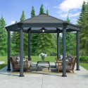 Pergola en aluminium et polycarbonate Roma™ - Palram
