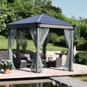 Pergola en aluminium et polycarbonate Roma™ - Palram