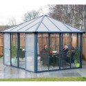 Pergola fermée en aluminium et polycarbonate Garda™- Palram