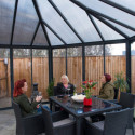 Pergola fermée en aluminium et polycarbonate Garda™- Palram