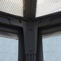 Pergola fermée en aluminium et polycarbonate Garda™- Palram