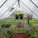 Doubles étagères en PVC  pour serre de jardin - Palram