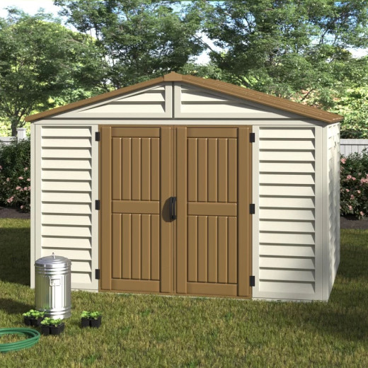 Abri de jardin en PVC WoodStyle Premium 10,56m² Duramax
