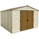Abri de jardin en PVC WoodStyle Premium 10,56m² Duramax