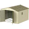 Abri de jardin en PVC WoodStyle Premium 10,56m² Duramax