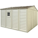 Abri de jardin en PVC WoodStyle Premium 10,56m² Duramax