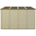 Abri de jardin en PVC WoodStyle Premium 10,56m² Duramax