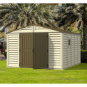 Abri de jardin en PVC WoodStyle Premium 13,12m² Duramax