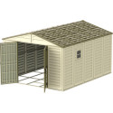 Abri de jardin en PVC WoodStyle Premium 13,12m² Duramax