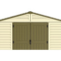 Abri de jardin en PVC WoodStyle Premium 13,12m² Duramax