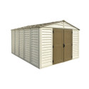 Abri de jardin en PVC WoodStyle Premium 13,12m² Duramax