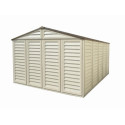 Abri de jardin en PVC WoodStyle Premium 13,12m² Duramax