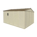 Abri de jardin en PVC WoodStyle Premium 13,12m² Duramax