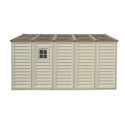 Abri de jardin en PVC WoodStyle Premium 13,12m² Duramax
