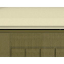 Abri de jardin en PVC WoodStyle Premium 13,12m² Duramax