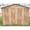 Abri de jardin en métal imitation bois 4,75m² - DURAMAX 