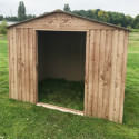 Abri de jardin en métal imitation bois 4,75m² - DURAMAX 