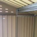 Abri de jardin en métal imitation bois 4,75m² - DURAMAX 