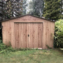 Abri de jardin en métal imitation bois 7,75m² - DURAMAX