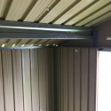 Abri de jardin en métal imitation bois 7,75m² - DURAMAX