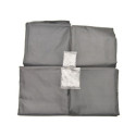 Rideaux en polyester gris pour pergola Roma™ et Monaco™ - Palram