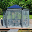 Moustiquaire en polyester léger pour pergola Roma™ et Monaco™ - Palram