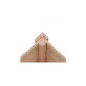 Abri de jardin en bois vitrifié gris 19mm 4.62m² Glücksburg 3 - Karibu