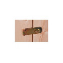 Abri de jardin en bois vitrifié gris 19mm 4.62m² Glücksburg 3 - Karibu