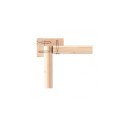 Abri toit plat Qubic de 6.05m² en bois massif 19mm - Karibu