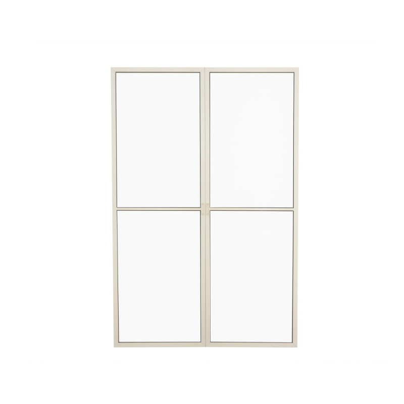 Moustiquaire pour véranda SANREMO en alu blanc et polyester léger