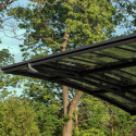 Carport en aluminium anthracite et polycarbonate ARIZONA BREEZE 5000 