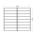 Carport double en alu anthracite et polycarbonate ARIZONA BREEZE 5000
