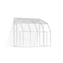 Véranda en PVC et polycarbonate transparent 200x262cm Sun Room - RION