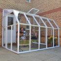 Véranda en PVC et polycarbonate transparent 200x324cm Sun Room - RION