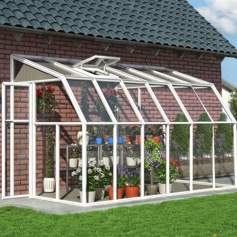 Véranda en PVC et polycarbonate transparent 200x386cm Sun Room - RION