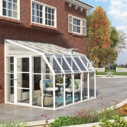 Véranda en PVC et polycarbonate transparent 258x322cm Sun Room - RION