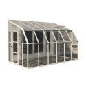 Véranda en PVC et polycarbonate transparent 258x384cm Sun Room - RION